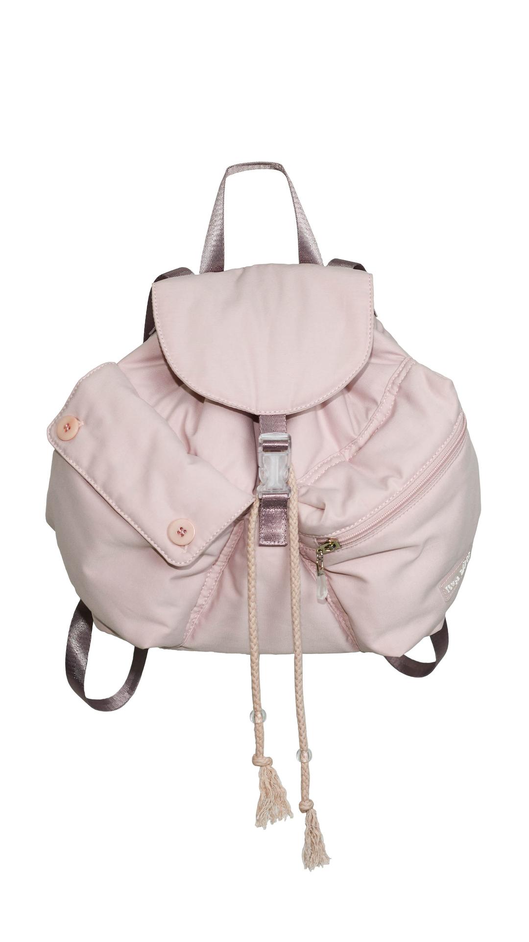 Button mini backpack_pink(7/18)