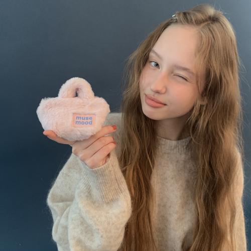 뮤즈무드(MUSEMOOD)  vintage love mini pouch key ring (미니파우치키링) - 사이즈 & 후기 | 무신사