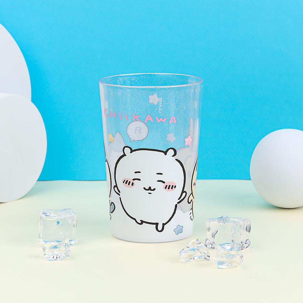 릴팡 먼작귀 블링 투명점보컵 / MZ8469