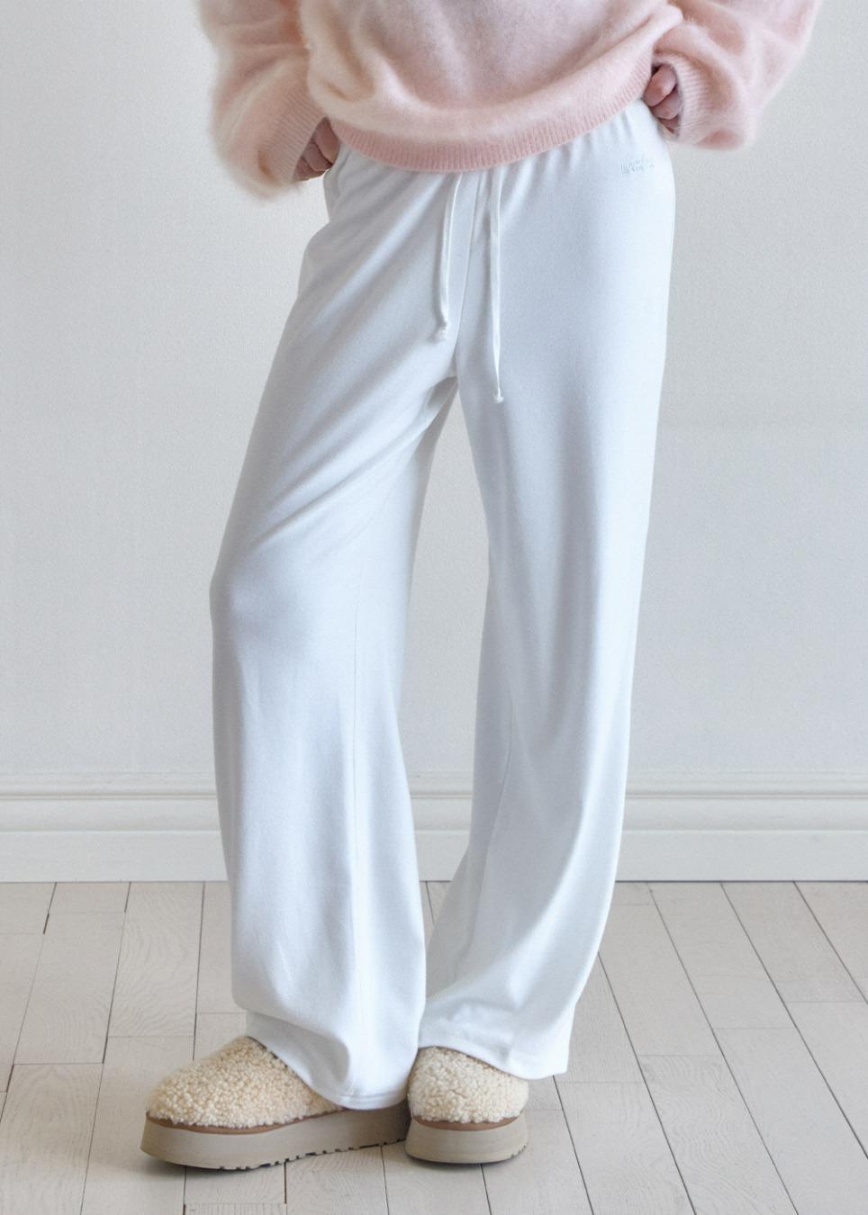 Soft Double Brush Long Pants (2color)