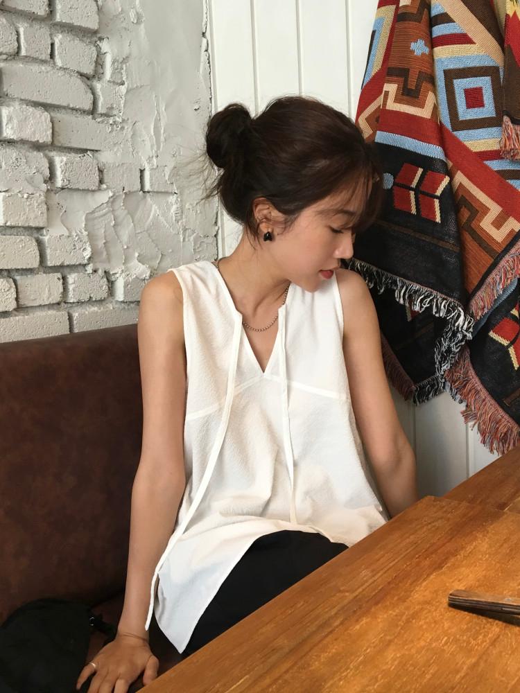 POST BLOUSE 포스트 블라우스 (화이트)