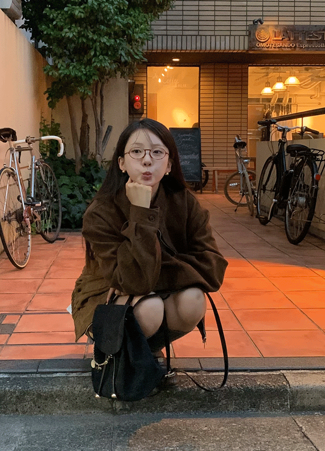 French suede jacket (2color)