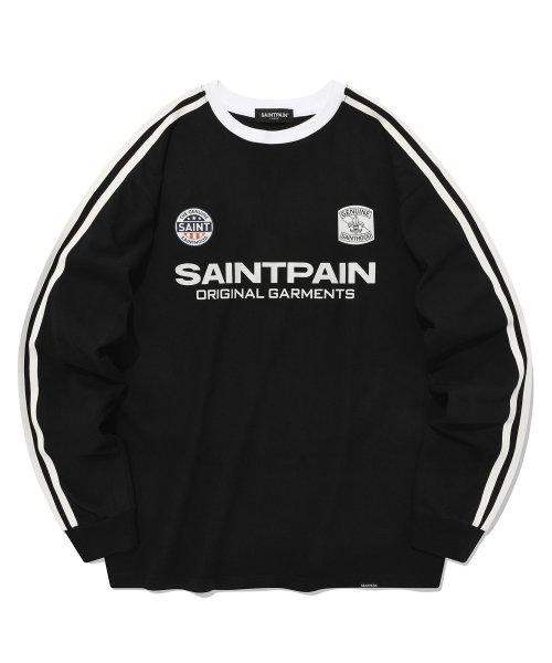 SP 세인트 클럽 롱 슬리브-블랙