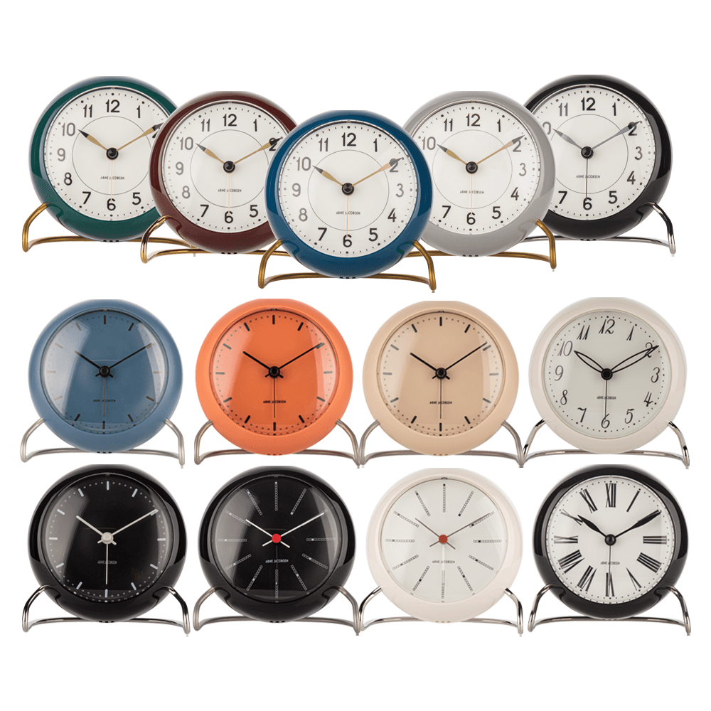 아르네야콥센 시계 탁상시계 뱅커스 로만 LK 시티홀 스테이션