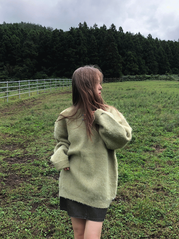 LOOSE WOOL KNIT(5color)