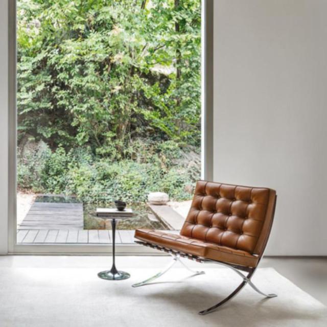 미스반데어로에 바르셀로나 라운지 체어 호텔 카페 거실 디자인 의자 컬러주문제작