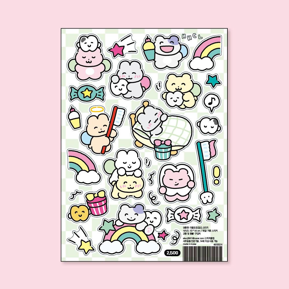 이빨요정 칼선 스티커