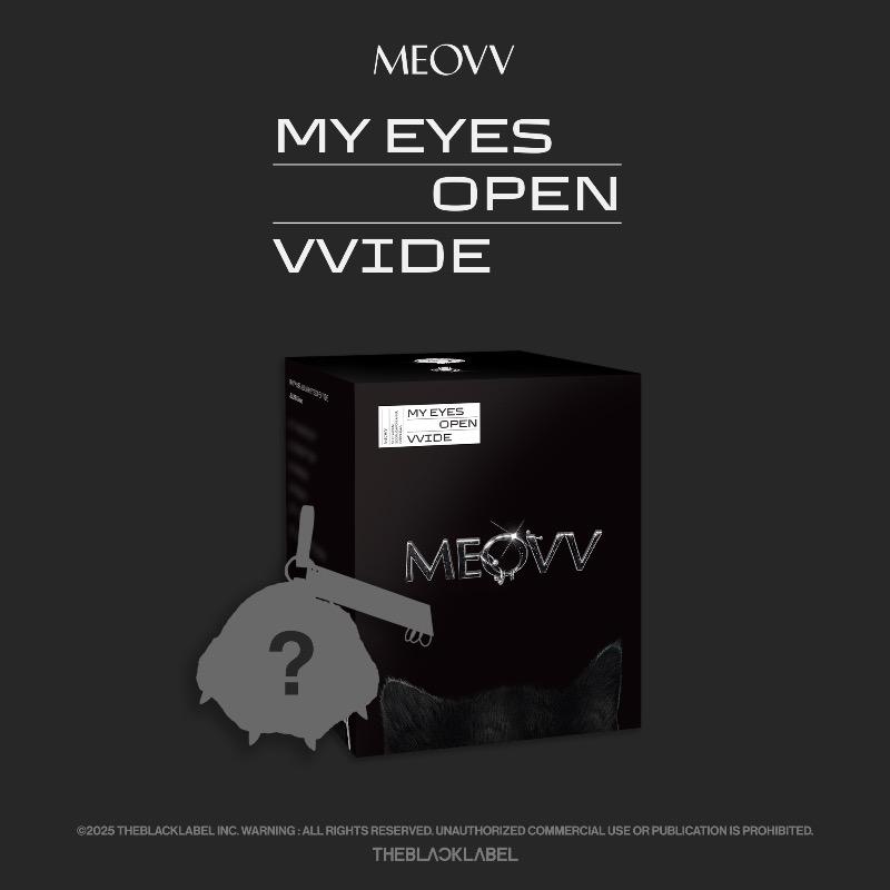 MEOVV 1st EP ALBUM 'MY EYES OPEN  VVIDE\' (JELLY PAW ver.)