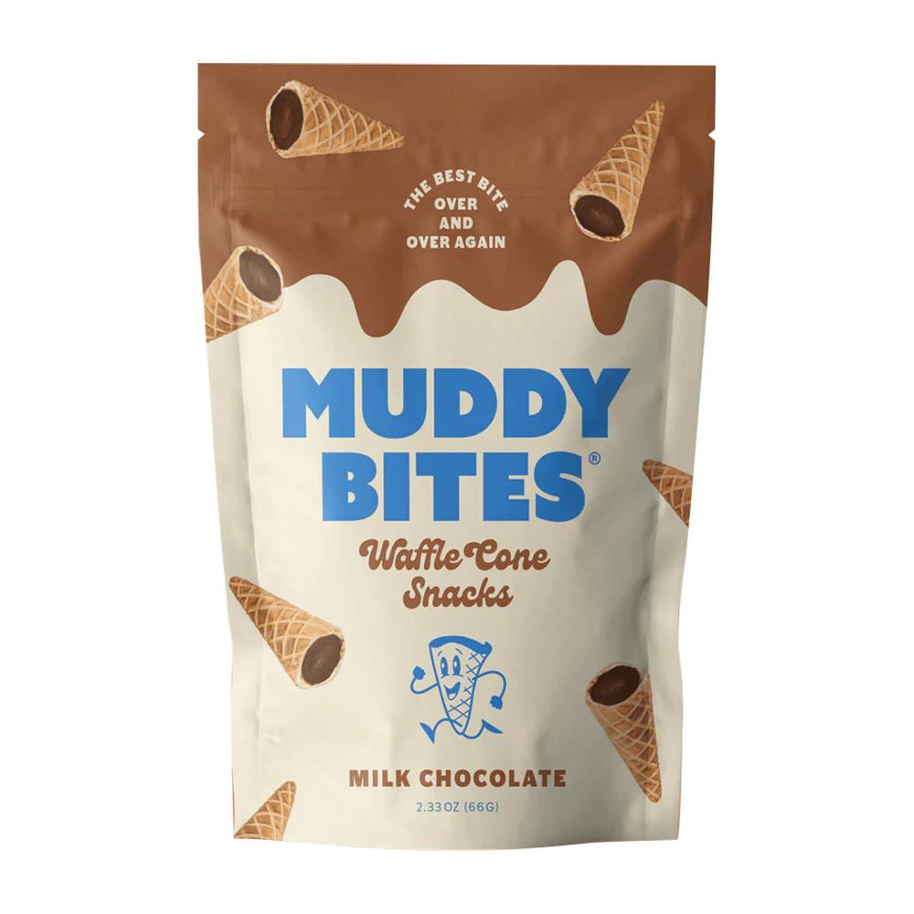 머디바이츠 와플콘 스낵 밀크 초콜릿 맛 Muddy Bites