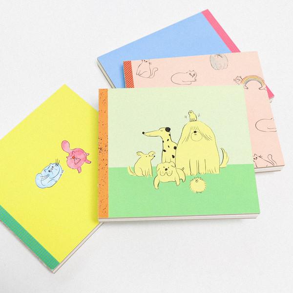 Square drawing book