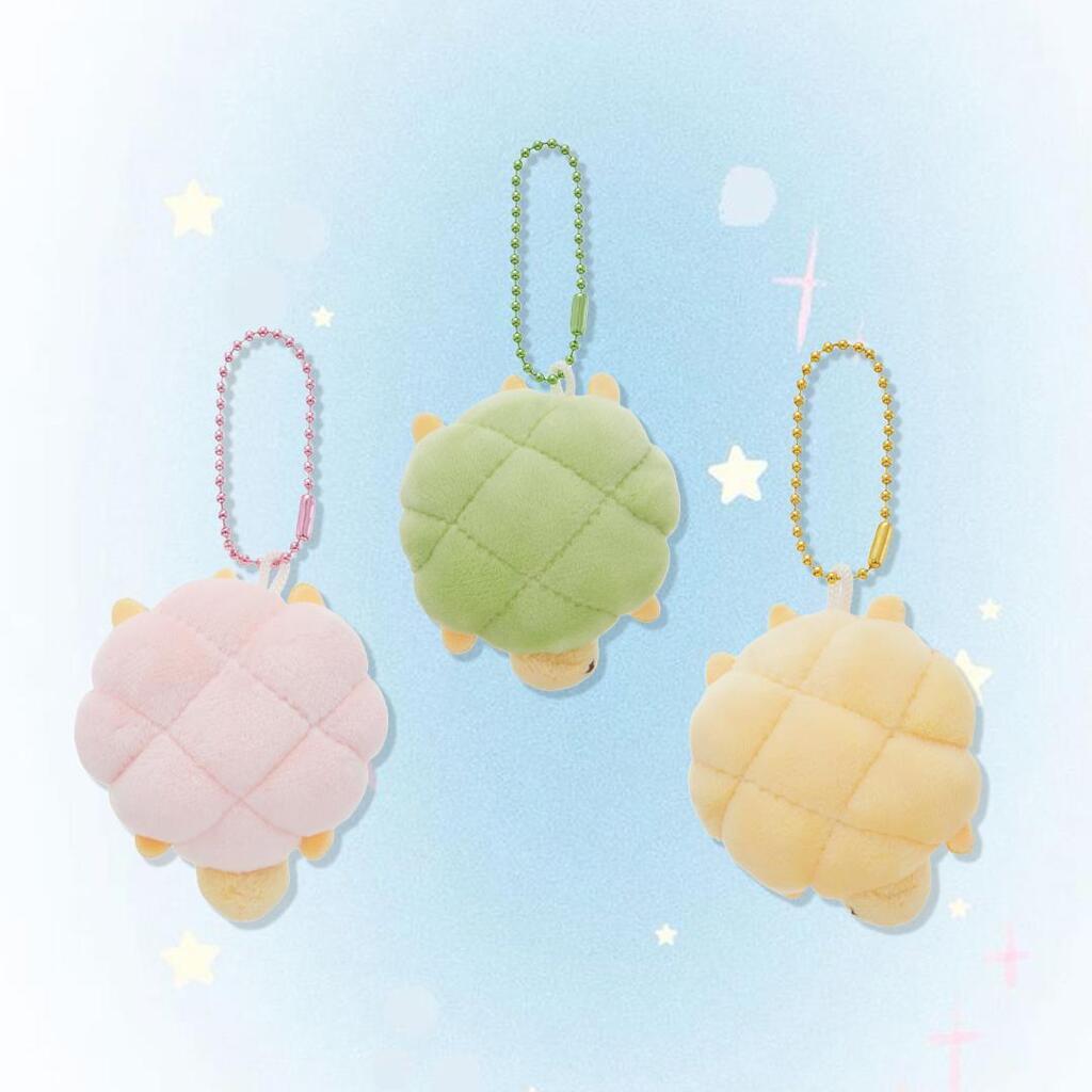 후와후와 메론짱다치 오키타코 메론빵 키링 문어 키링