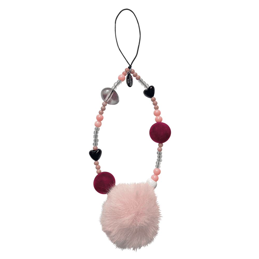 fur phone strap P1