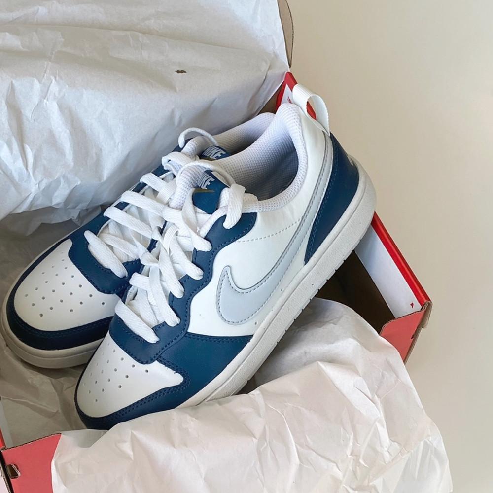 나이키 코트 버로우 로우 2 써밋 화이트 블루