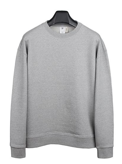 [2월14일오후1시재입고][신상할인]premium solid SWEATSHIRT [overfit](melangegray)