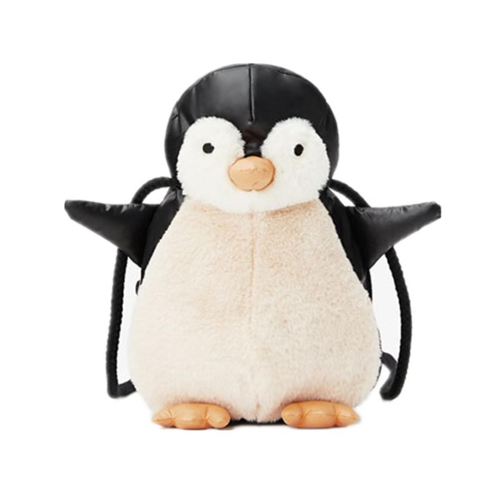 특이한 아기 펭귄 귀여운 핸드폰 가방 만화 애니메이션 동물 캐릭터 인형 선물