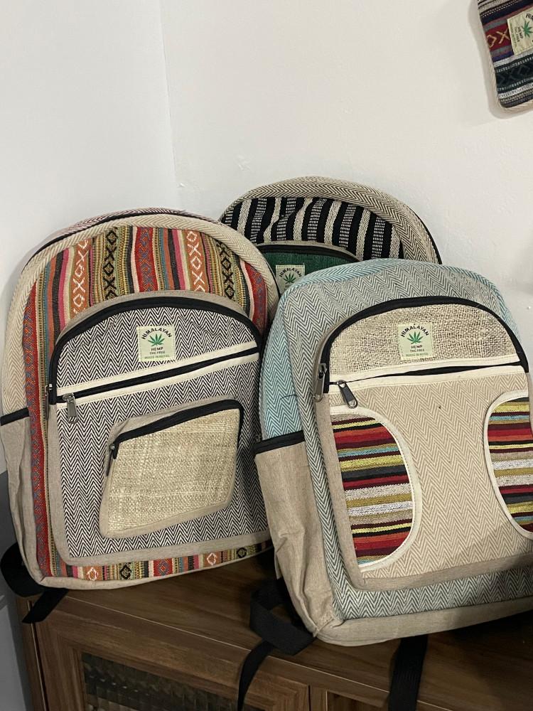 헴프 패턴 책가방