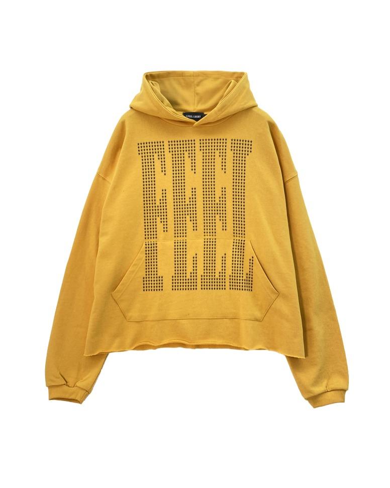 Feel star hoodie yellow
