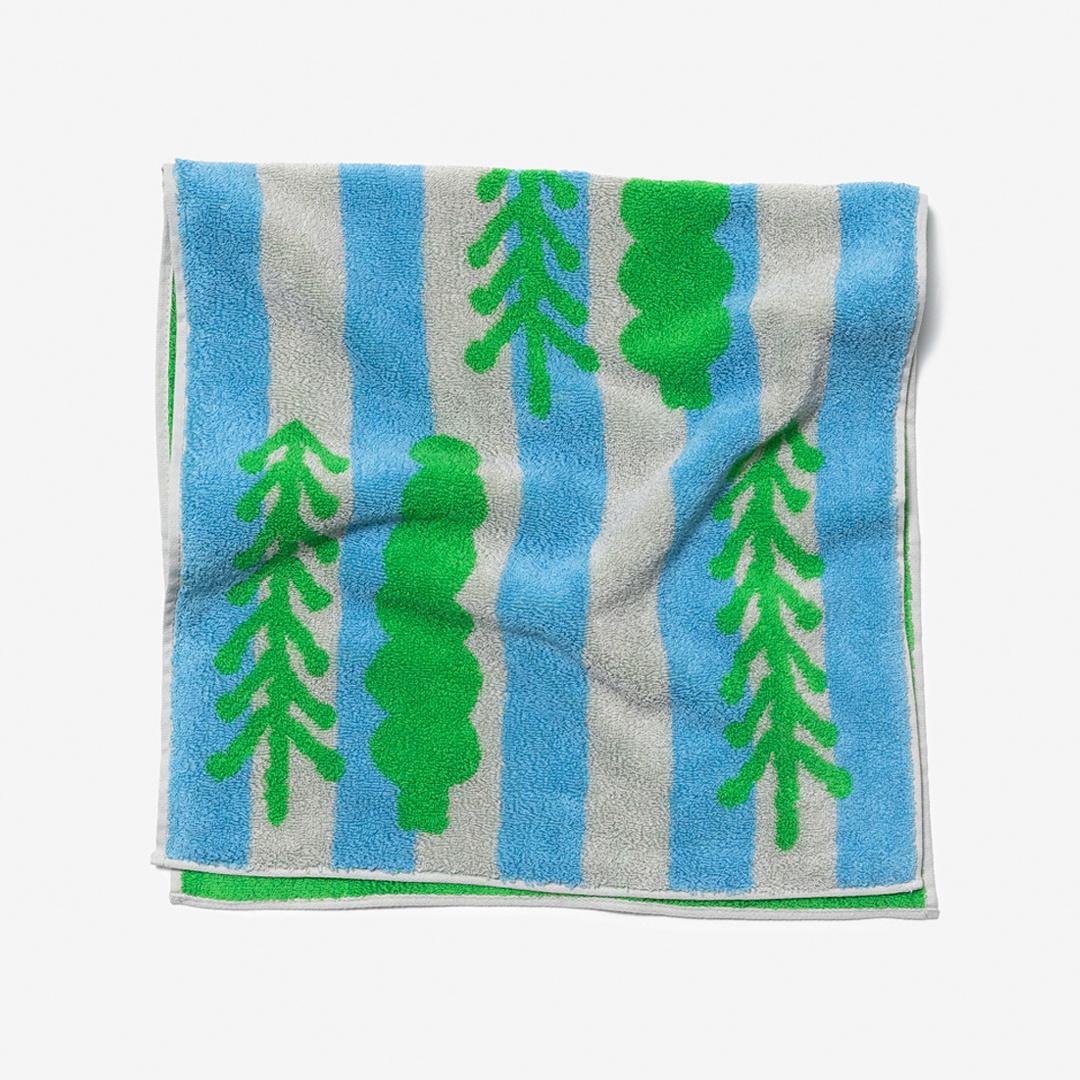 TREES TOWEL - GREEN