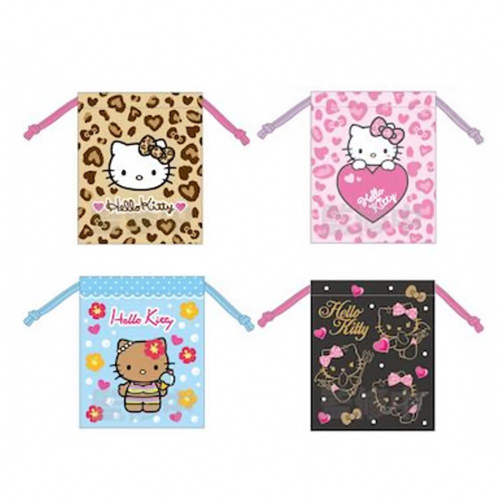 산리오 헬로 키티 고고갸루 90s 조리개 파우치
