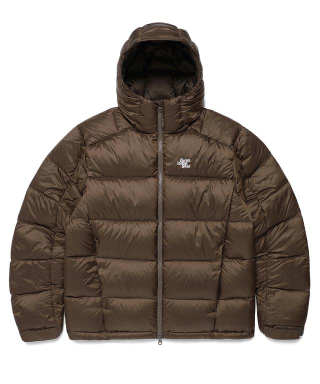 [10/22 예약발송] HOODED ALPINE DOWN JACKET[BROWN]