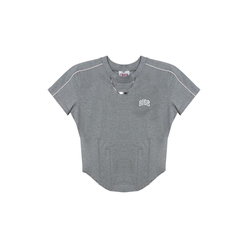 [8IGB : 에잇아이쥐비] GOURMETTE TEE GREY