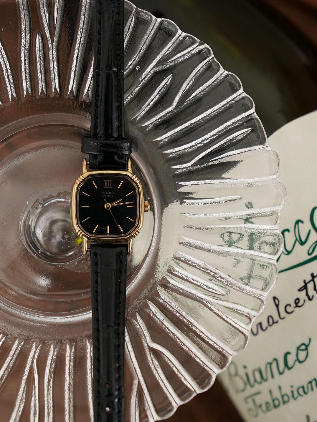 [SEIKO] 1993 Celeste Black Dial Quartz Watch