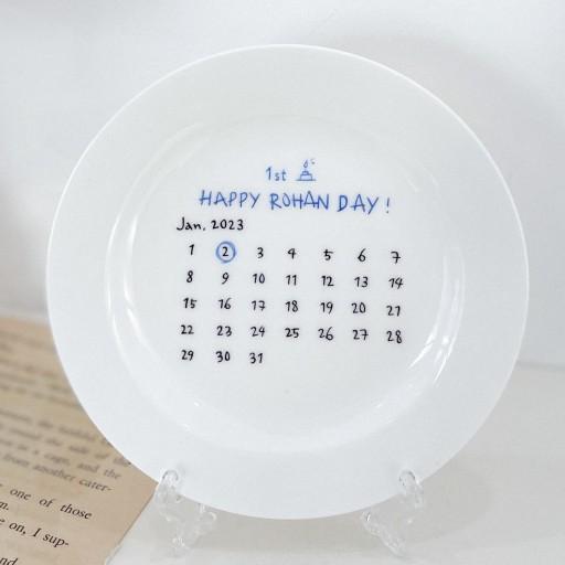 기념일 레터링 캘린더 접시 / 생일선물 기념일선물 ❣️