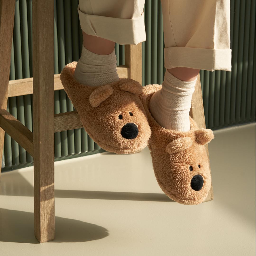 다이노탱 쿼카 Fluffy 슬리퍼