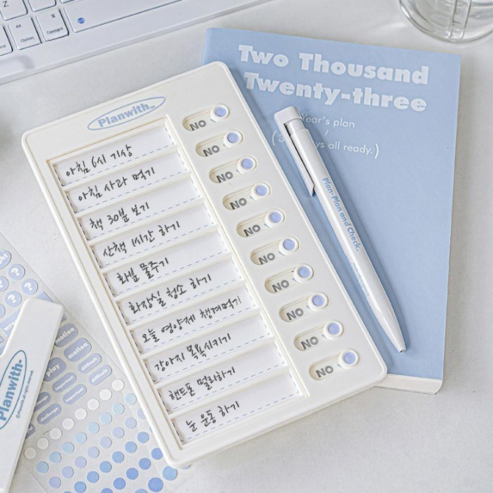 체크 투두리스트 메모보드 오늘 할일 생활계획표