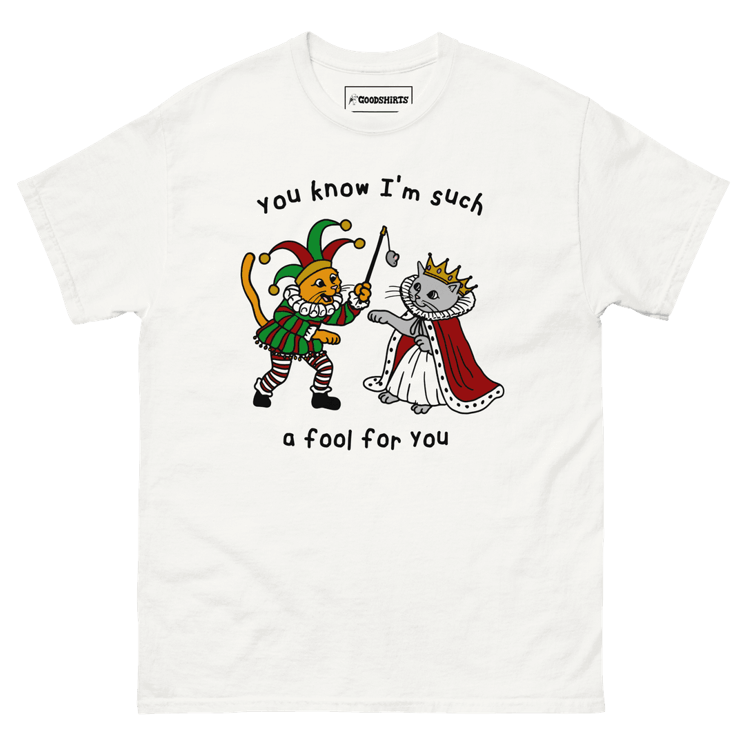 You Know I'm Such A Fool For You. - White / S