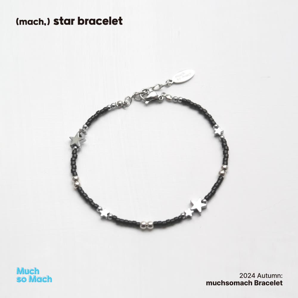 mach, stars bracelet / 비즈팔찌