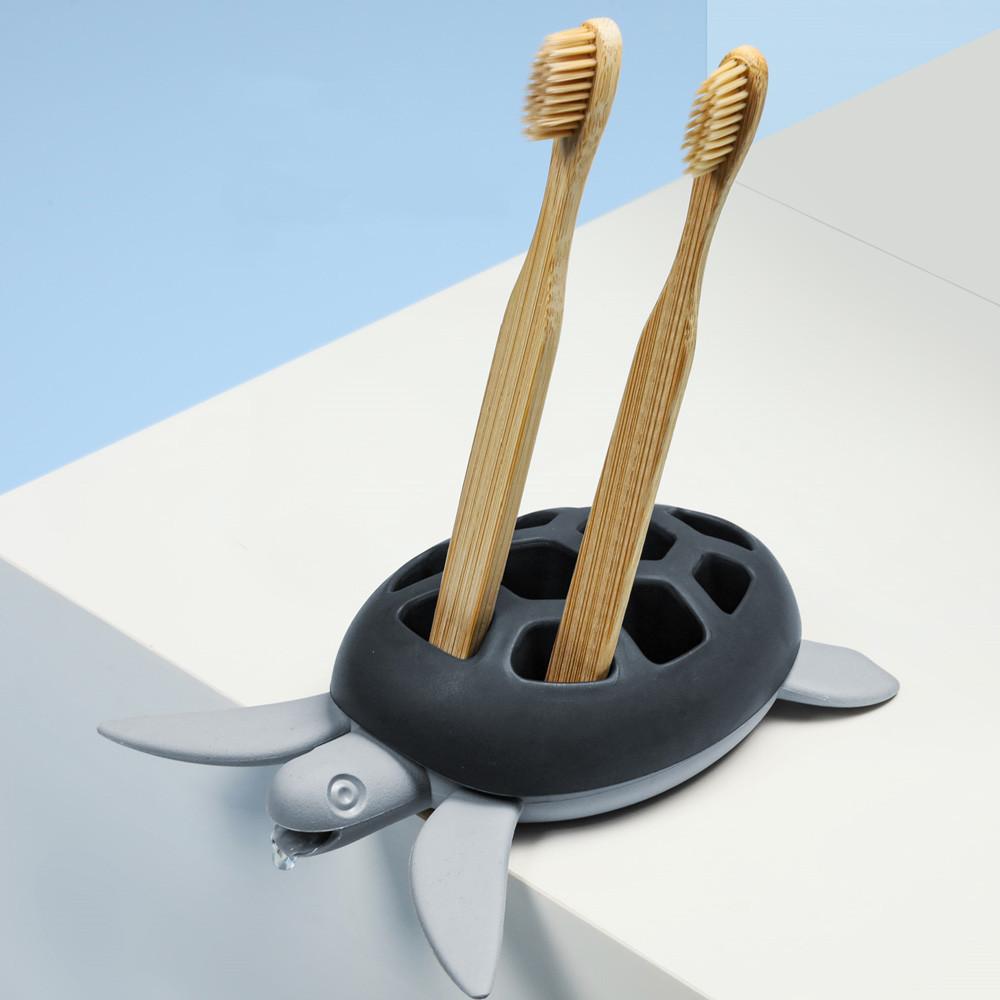 거북이 칫솔꽂이 칫솔 거치대 홀더