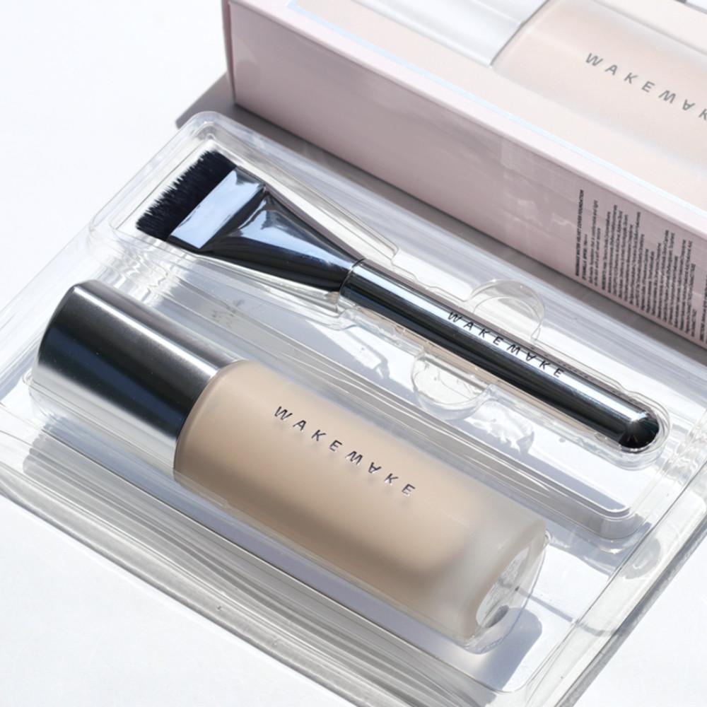 웨이크메이크 워터 벨벳 커버 파운데이션30ml SPF30(+스파츌라브러시증정)