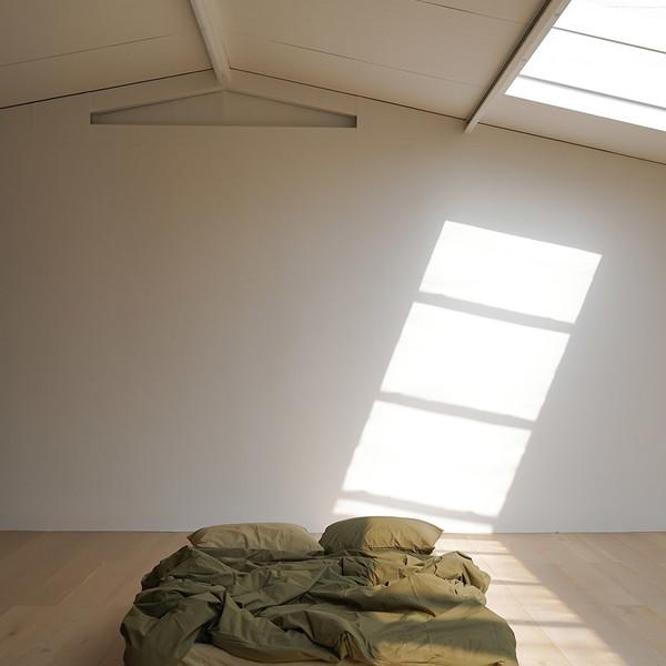 딥카키 이불커버 Deep khaki bedding