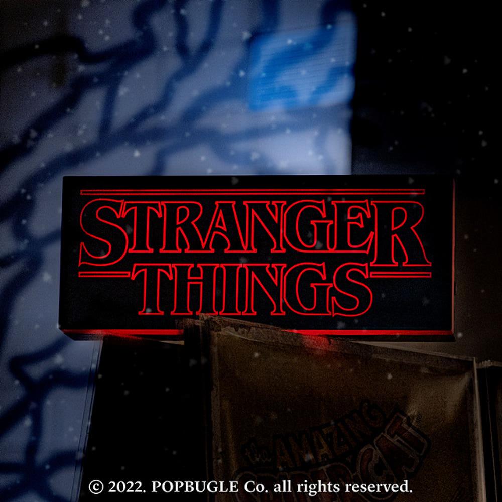 넷플릭스 기묘한 이야기 (Stranger Things) - 로고 라이트 무드등