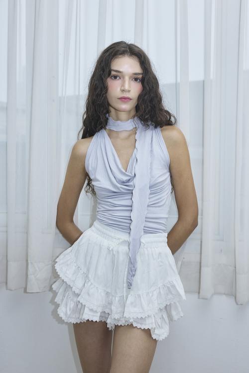 Lyra scarf top_bluegrey