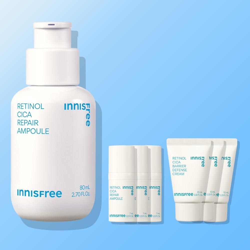 [초대용량] 이니스프리 레티놀 시카 흔적 앰플 / 저자극 트러블 모공 과다피지 붉은기 80ml, 1개