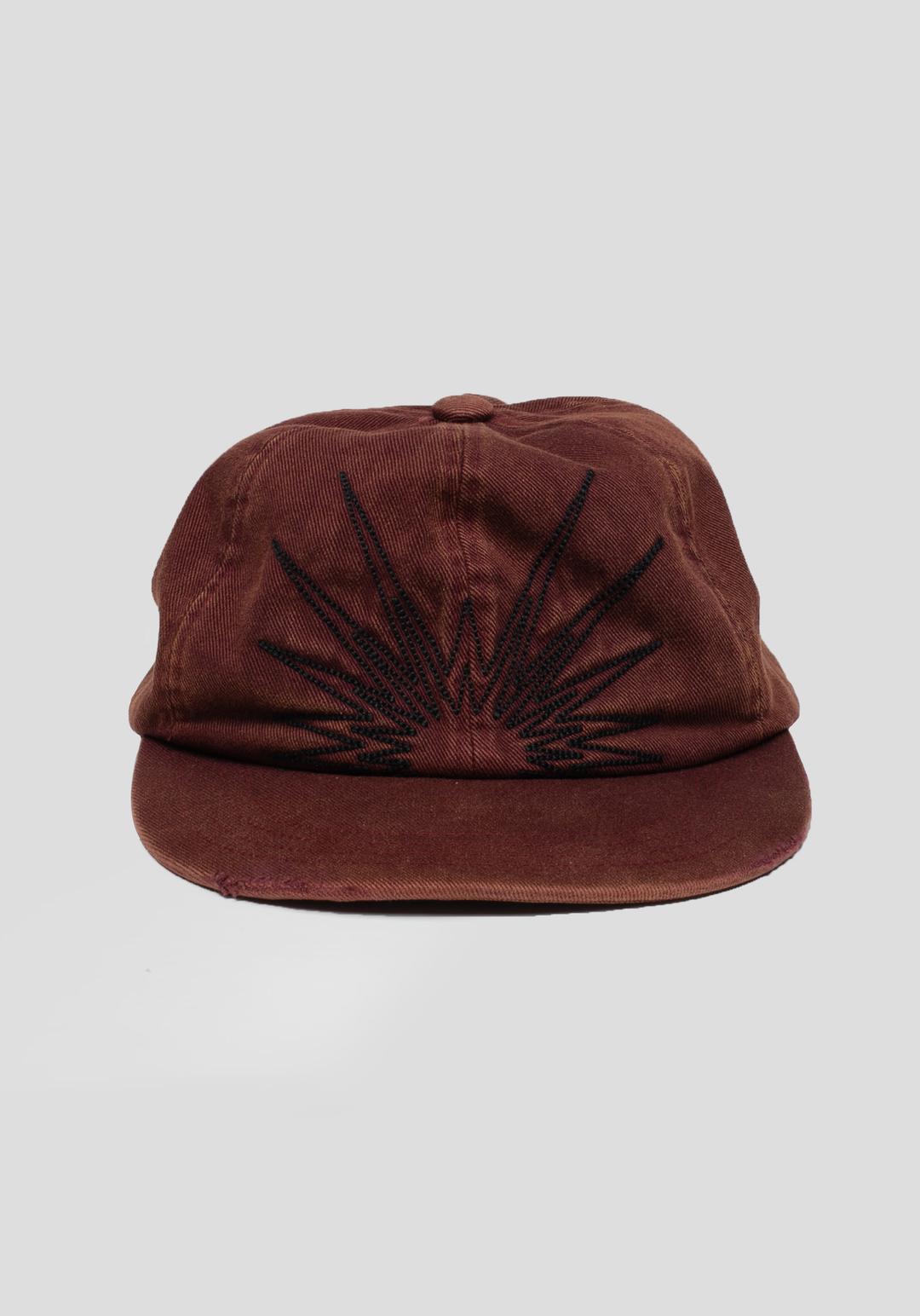 [4/18] Western Stitch Vintage Cap [ Wine ]
