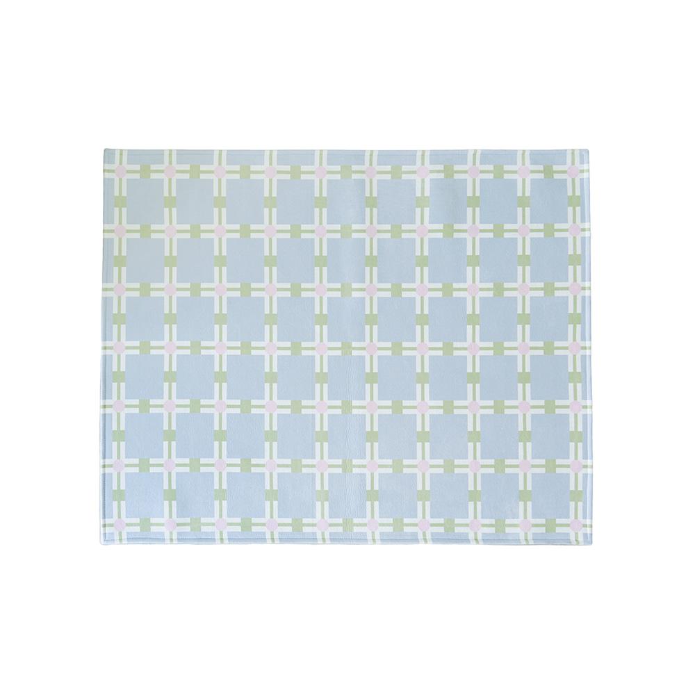 [새해 한정 특가]아메리칸플로어 블로썸 체크 러그