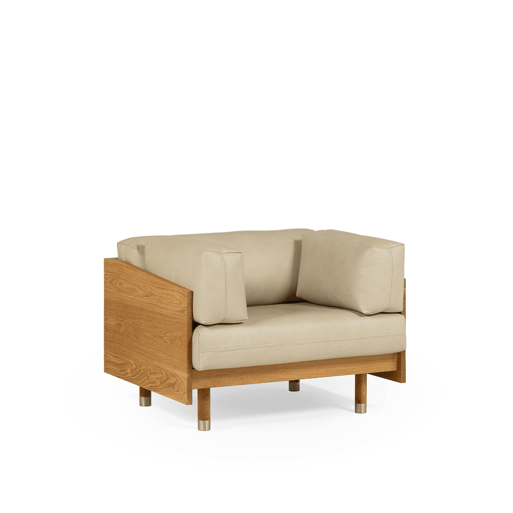 하나시 소파 02 1인 가죽