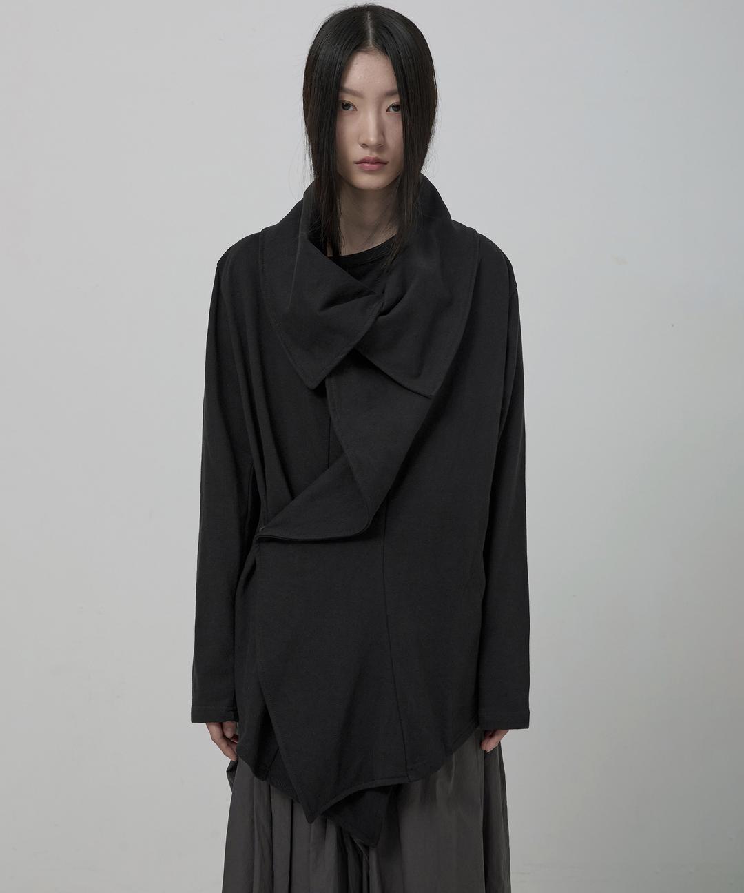 Kaya Layered Jaket (FL-052_Black)