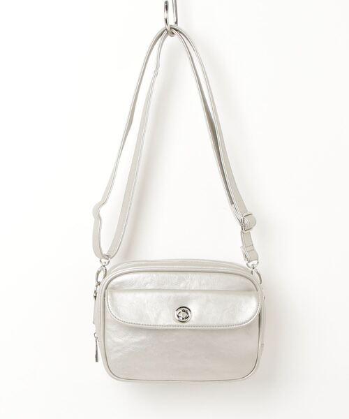 「studio CLIP」 ショルダーバッグ - グレー レディース