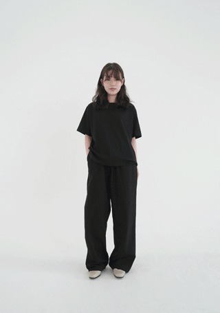wearable cotton banding pants (8colors)