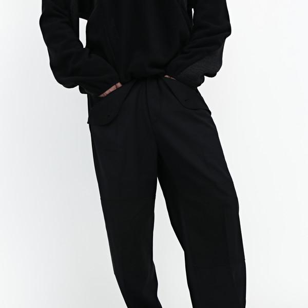 WOOL SAILOR TROUSERS