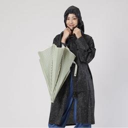 [JAJU/자주] 자주입는 바람막이겸 용 우의_블랙도트