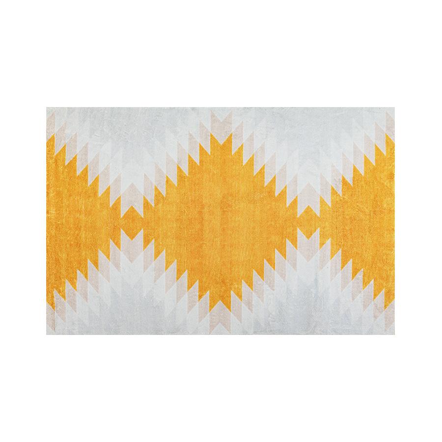 노르딕 옐로 사계절 인테리어 거실러그 B