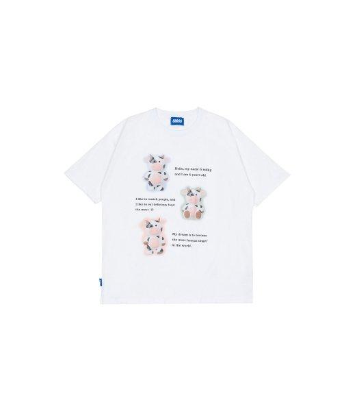 밀키드림 반팔 티셔츠