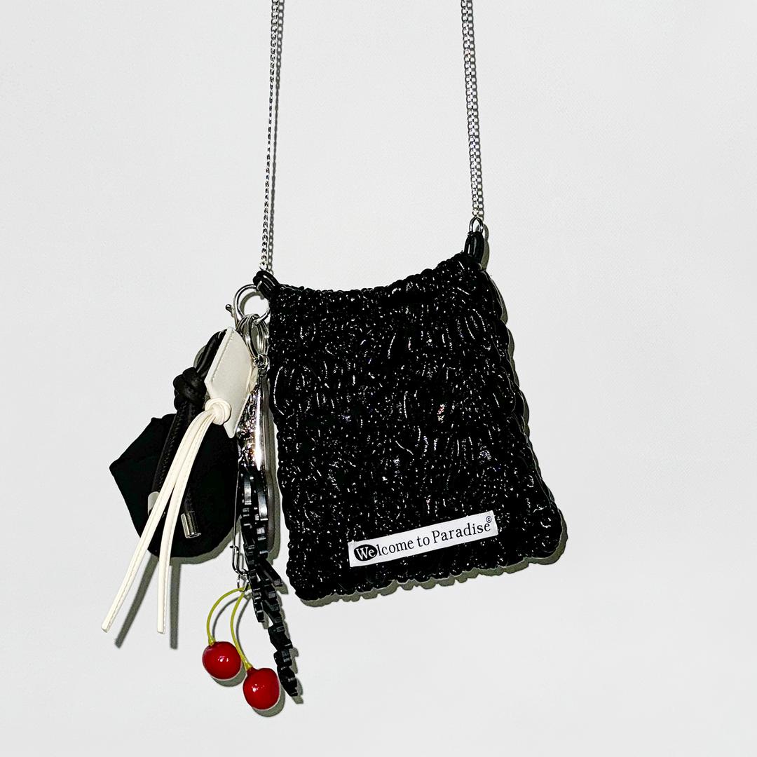 Sha-pei Rumple Bag (Black)