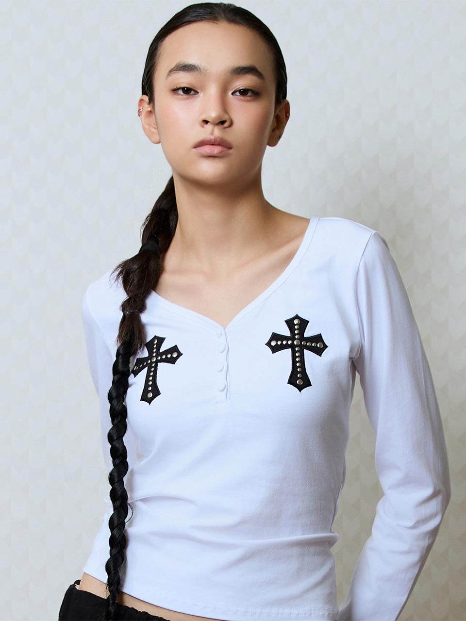 [10/10 예약배송]GT PATCH SLEEVE TEE(WHITE)