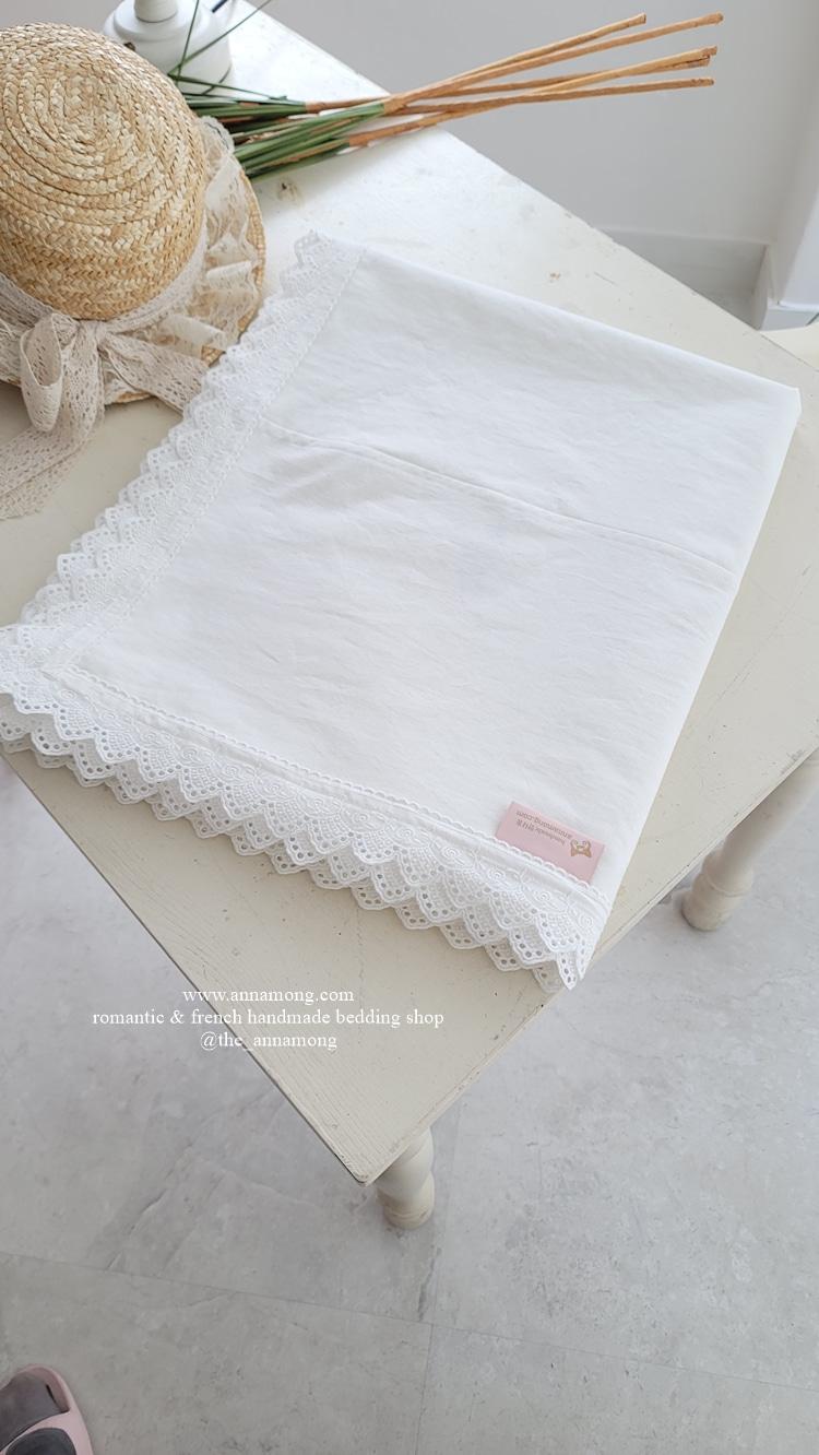 크림.cream 광목 플랫시트